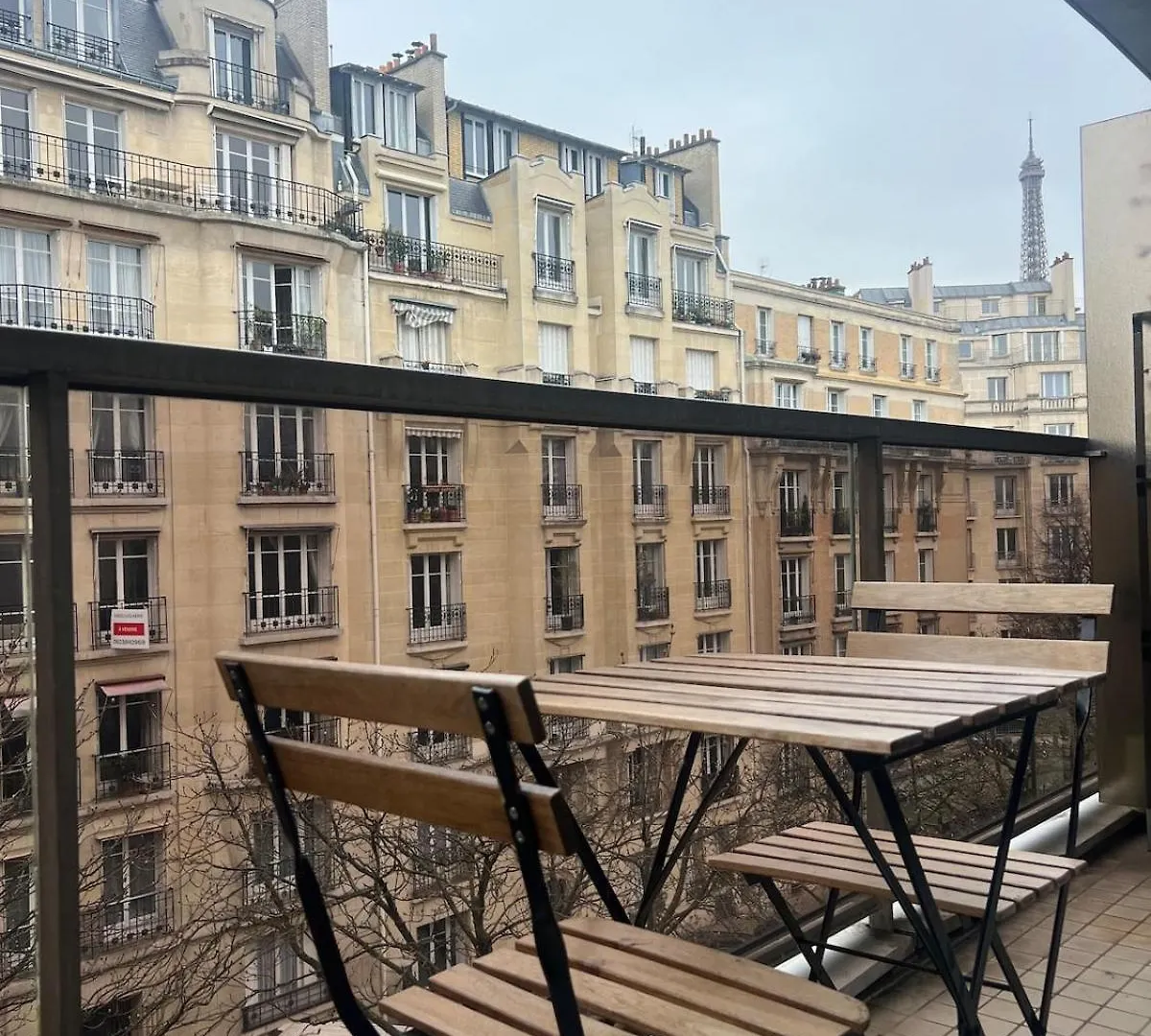 Apartamento View Of Eiffel Tower Paris 16Th Arrondissement Trocadero With Terrasse
